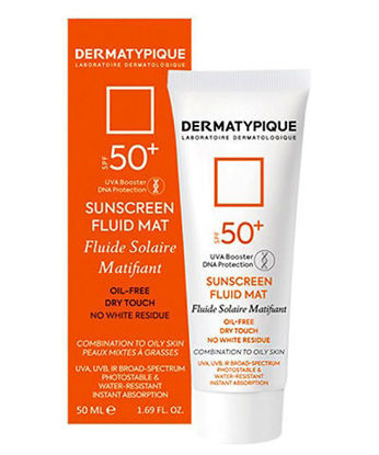 تصویر  فلوئید ضد افتاب بی رنگ پوست چرب درماتیپیک   DERMATYPIQUE