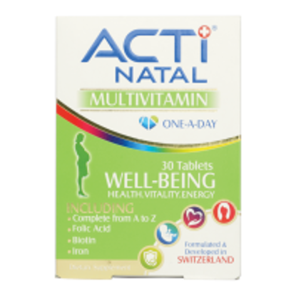 تصویر  مولتی ویتامین اکتی ناتال    Acti Natal