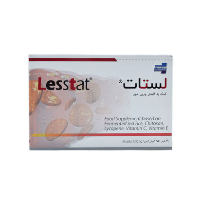 تصویر  قرص لستات مدی بیس   Lesstat