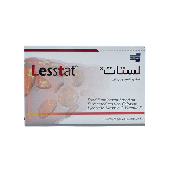 تصویر  قرص لستات مدی بیس   Lesstat