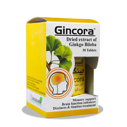 تصویر  قرص جینکورا  Gincora