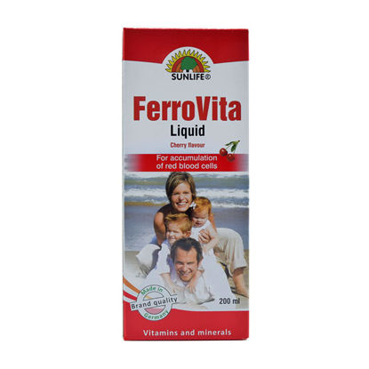 تصویر  شربت فرو ویتا سان لایف   Sunlife Ferrovita Liquid