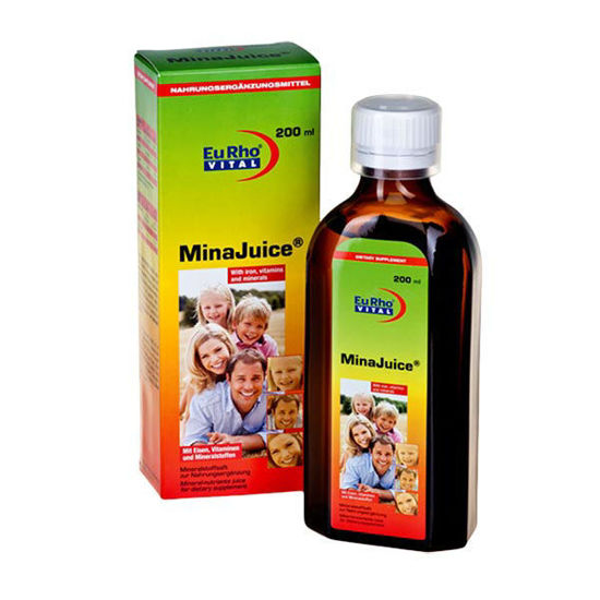 تصویر  شربت مینا جویس یوروویتال   EuRho Vital Mina Juice