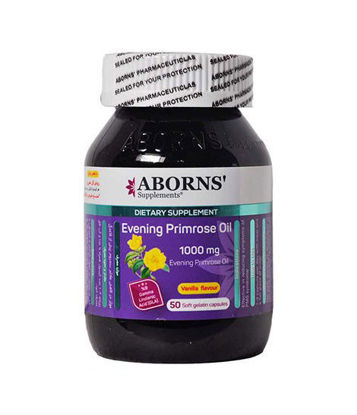 تصویر  کپسول روغن گل مغربی 1000   Evening Primrose Oil