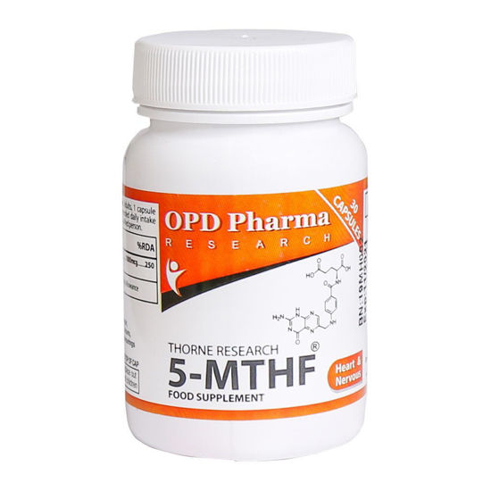تصویر  کپسول تورن ریسرچ 5-ام تی اچ اف      Thorne Research 5-MTHF