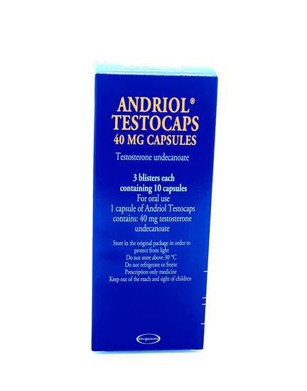 تصویر  کپسول آندریول تستوکپز   Andrew Testosterone Organon