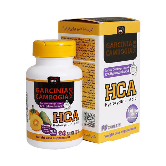 تصویر  قرص عصاره گارسینیا کامبوجیا بی اس کی     BSK Garcinia Cambogia Extract