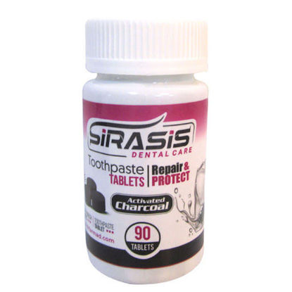 تصویر  قرص دندان و دهان شویه سیراسیس   Sirasis Aloe Vera Toothpaste And Mouthwash 90 Pcs