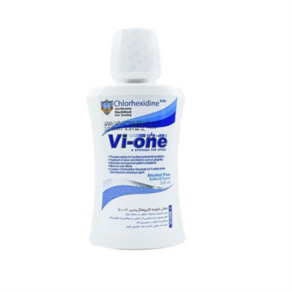 تصویر  دهانشویه کلروهگزیدین 0/2 % وی وان    Vi-one