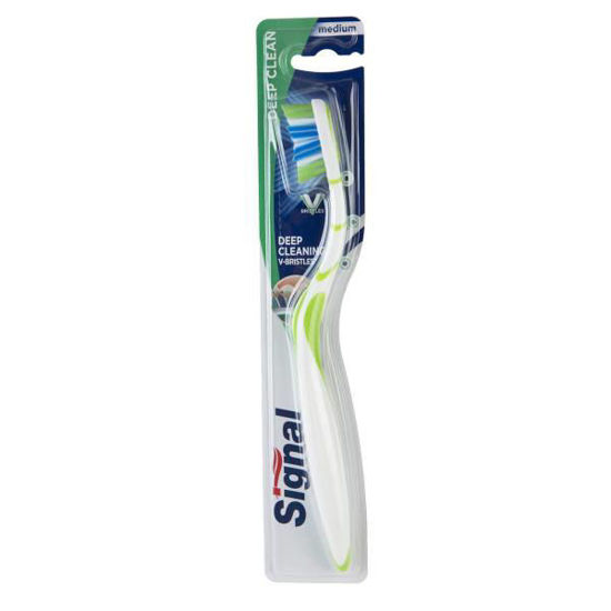 تصویر  مسواک سیگنال مدل Deep Clean با برس signal medium