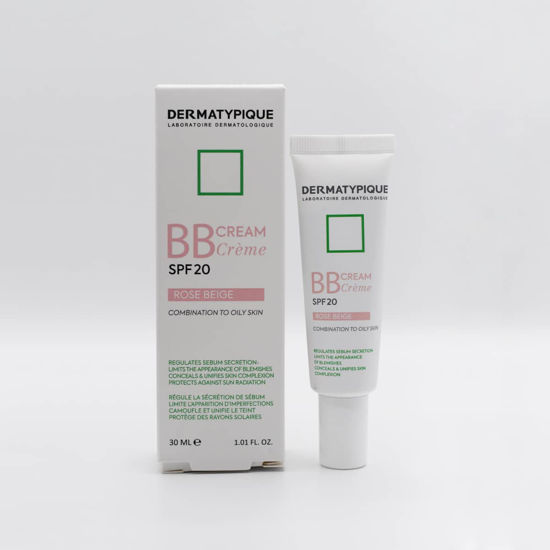 تصویر  بی بی کرم SPF20 رنگ رز بژ درماتیپیک   DERMATYPIQUE