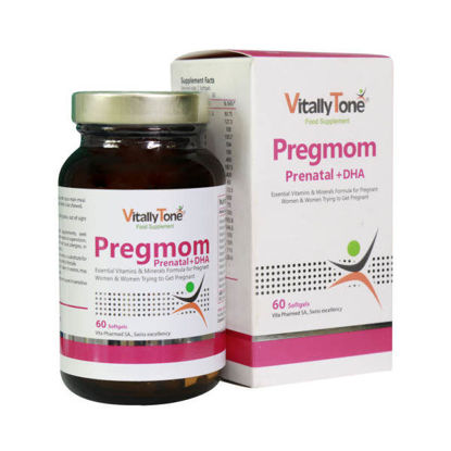 تصویر  کپسول مولتی پریناتال پرگمام     Pregmom